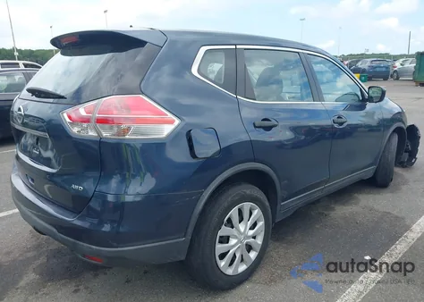 2016 Nissan Rogue S из США, поврежденный, VIN KNMAT2MV2GP617947